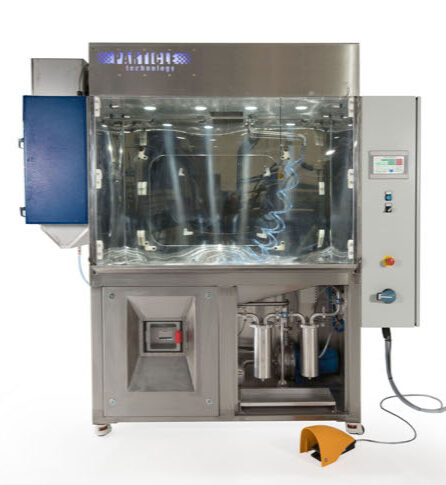Component cleanliness rig, manufactured to customers own requirements